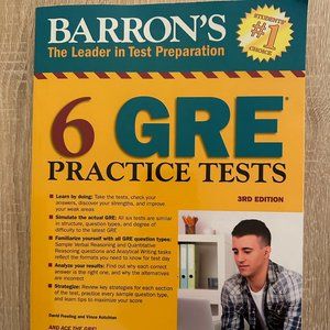 6 GRE Practice Tests (Barron's Test Prep) Third Edition